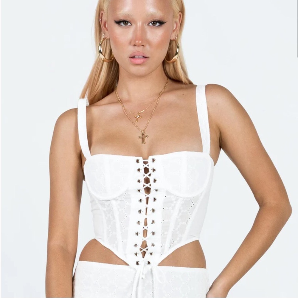 Lioness white cuatro corset - Picture 3 of 6